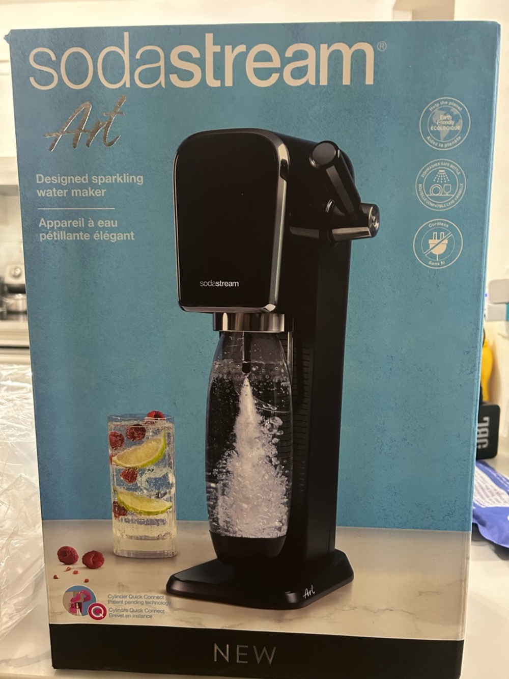 SodaStream Art Sparkling Water Maker - Black
